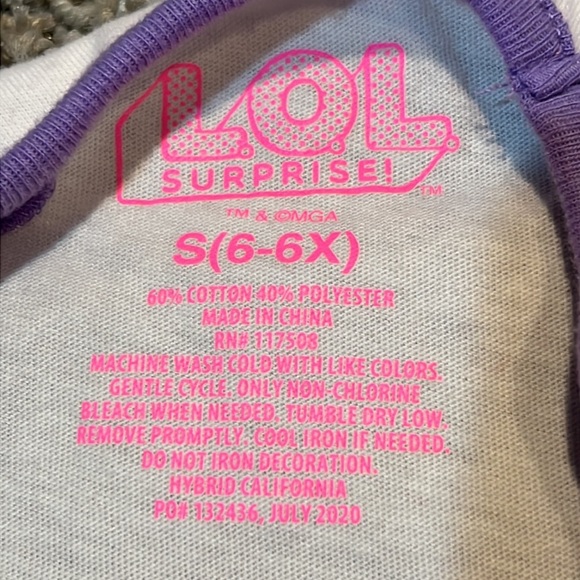 L.O.L Shirts Size Small 6-6x - Picture 5 of 5